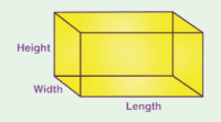 5th Grade Math I Can Statement Displaying to volume of 3-D objects