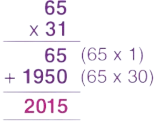 5th Grade Math I Can Statement Displaying to multiply whole numbers